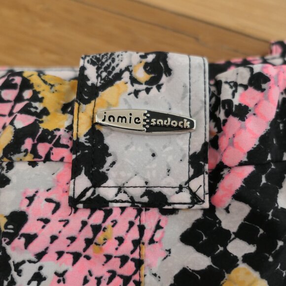 Jamie Sadock Boa Snake Skin Skit Rainbow Animal Print Performance Golf - Picture 9 of 9